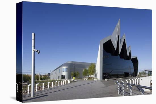 Riverside Museum, River Clyde, Glasgow, Scotland, United Kingdom, Europe-John Guidi-Premier Image Canvas