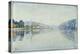 Riverside, the Seine and Herblay Painting by Paul Signac (1863-1935) 1889 Sun. 0,33X0,55 M Paris, M-Paul Signac-Premier Image Canvas