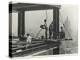 Riveters Attaching a Beam, Empire State Building, 1931 (Gelatin Silver Print)-Lewis Wickes Hine-Premier Image Canvas