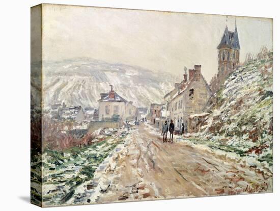 Road in Vetheuil in Winter-Claude Monet-Premier Image Canvas