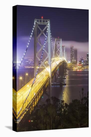 Road Into The City, San Francisco Bay Bridge-Vincent James-Premier Image Canvas