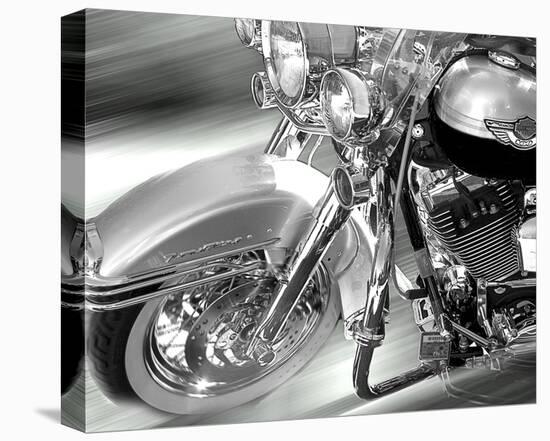 Road king-Richard James-Stretched Canvas