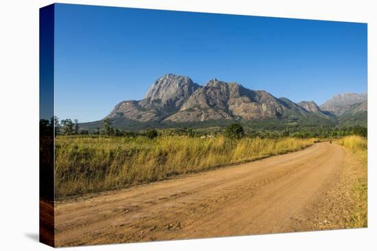 Road Leading to the Granite Peaks of Mount Mulanje, Malawi, Africa-Michael Runkel-Premier Image Canvas