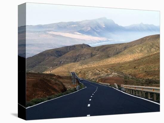 Road Near La Pared, Fuerteventura, Canary Islands, Spain, Europe-Hans Peter Merten-Premier Image Canvas