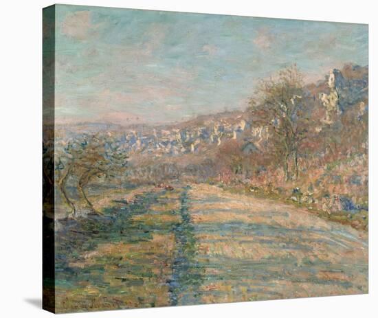 Road of La Roche Guyon, 1880-Claude Monet-Stretched Canvas