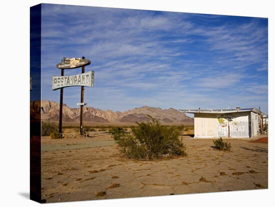 Road Runners Retreat, Route 66, Amboy, California, United States of America, North America-Richard Cummins-Premier Image Canvas