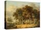 Road Scene at Intwood, 1830 (Oil on Panel)-James Stark-Premier Image Canvas