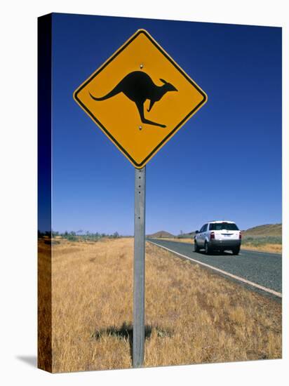 Road Sign, Western Australia, Australia-Doug Pearson-Premier Image Canvas