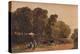 'Road Through a Park', c19th century-Peter De Wint-Premier Image Canvas