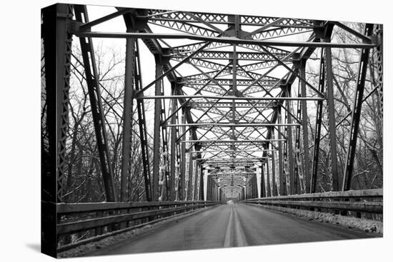 Road through Metal Bridge Tunnel-SNEHITDESIGN-Premier Image Canvas