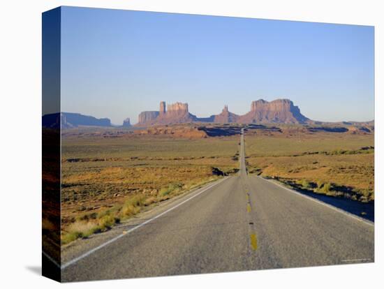 Road to Monument Valley, Navajo Reserve, Utah, USA-Adina Tovy-Premier Image Canvas