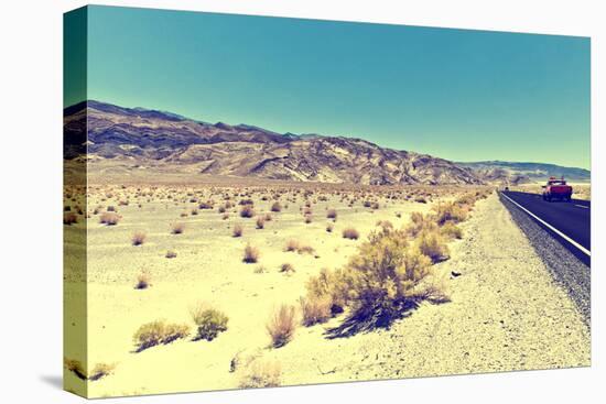 Road view - Death Valley National Park - California - USA - North America-Philippe Hugonnard-Premier Image Canvas