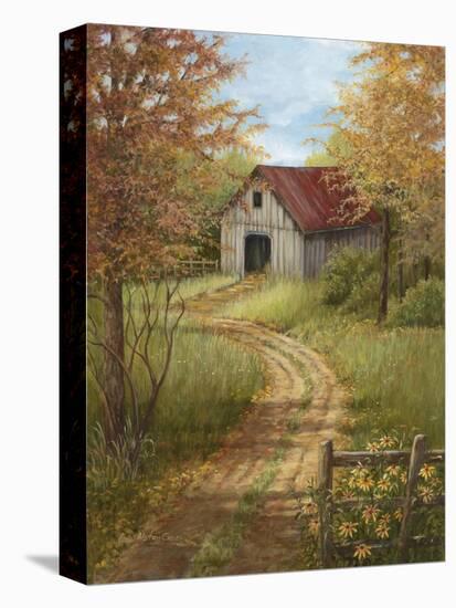 Roadside Barn-Lene Alston Casey-Stretched Canvas