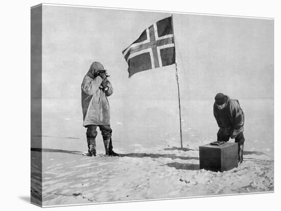 Roald Amundsen the First to Reach the South Pole Did So-null-Premier Image Canvas
