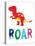 Roar Dino-Jennifer McCully-Stretched Canvas
