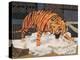Roaring Tiger-Jenny McGee-Stretched Canvas