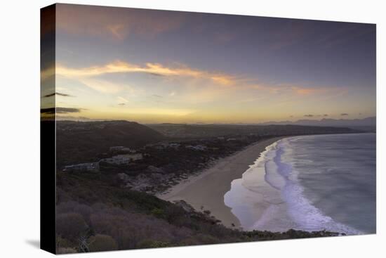 Robberg Nature Reserve and Plettenberg Bay at sunset, Western Cape, South Africa, Africa-Ian Trower-Premier Image Canvas