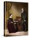 Robert and Clara Schumann, C.1850-null-Premier Image Canvas