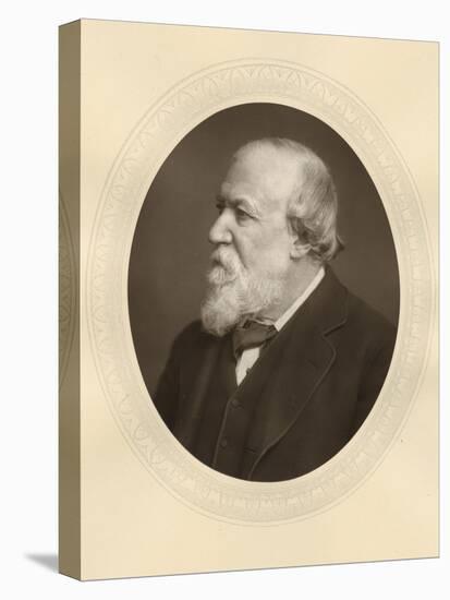 Robert Browning, English Poet and Dramatist, C1880-Lock & Whitfield-Premier Image Canvas