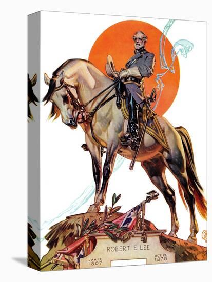 "Robert E. Lee on Traveler," January 20, 1940-Joseph Christian Leyendecker-Premier Image Canvas