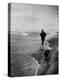 Robert F. Kennedy Running on the Beach with His Dog Freckles-Bill Eppridge-Premier Image Canvas