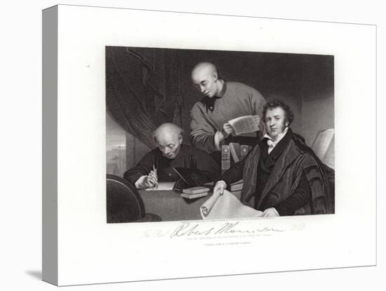 Robert Morrison-George Chinnery-Premier Image Canvas