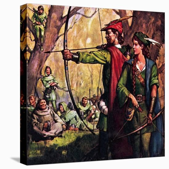 Robin Hood and Maid Marian-McConnell-Premier Image Canvas