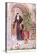 Robin Hood Coming to Kirkley Hall, C.1920-Walter Crane-Premier Image Canvas