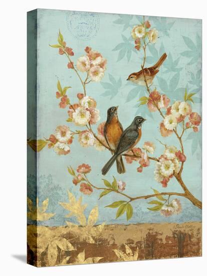 Robins & Blooms-Pamela Gladding-Stretched Canvas