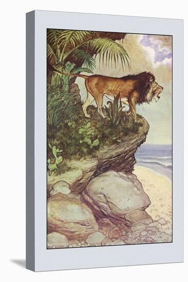 Robinson Crusoe: The Most Hideous Roar-Milo Winter-Stretched Canvas