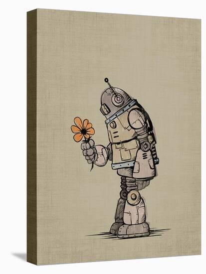 Robot Flower-Michael Murdock-Premier Image Canvas