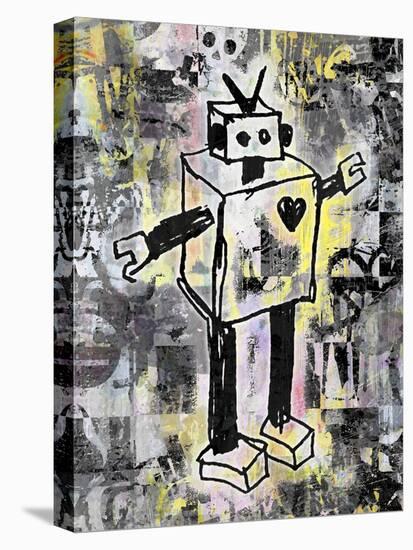 Robot Graffiti Color-Roseanne Jones-Premier Image Canvas