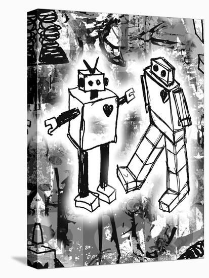 Robot Love-Roseanne Jones-Premier Image Canvas