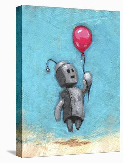 Robot with Red Balloon-Craig Snodgrass-Premier Image Canvas