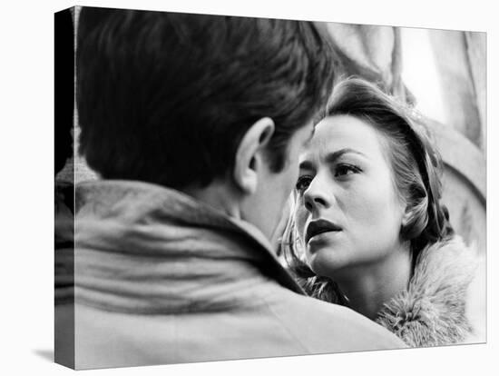 "Rocco and his Brothers" (Rocco and ses freres) by Luchino Visconti with Alain Delon and Annie Gira-null-Stretched Canvas