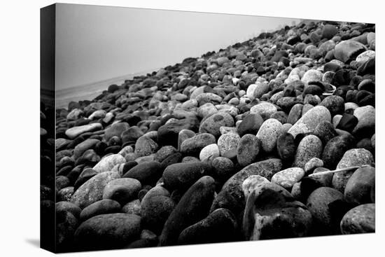 Rock Beach in Lima Peru-null-Stretched Canvas