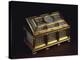 Rock Crystal and Enameled Silver-Gilt Coffer-null-Premier Image Canvas