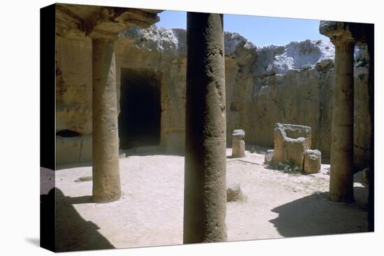 Rock-cut tombs in Nea Paphos, 4th century BC-Unknown-Premier Image Canvas