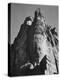 Rock Formation From Below "In Zion National Park" Utah.  1933-1942-Ansel Adams-Stretched Canvas