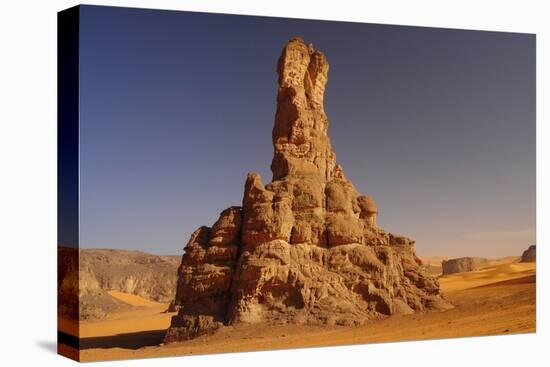 Rock formation in Tadrart, Sahara desert, Algeria, Africa-Michal Szafarczyk-Premier Image Canvas