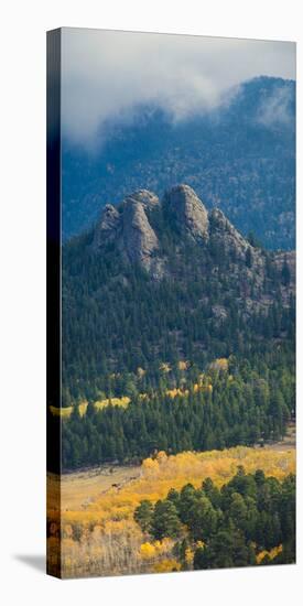 Rock Formations Along the Road Outside Estes Park, Rocky Mountains, Colorado,USA-Anna Miller-Premier Image Canvas