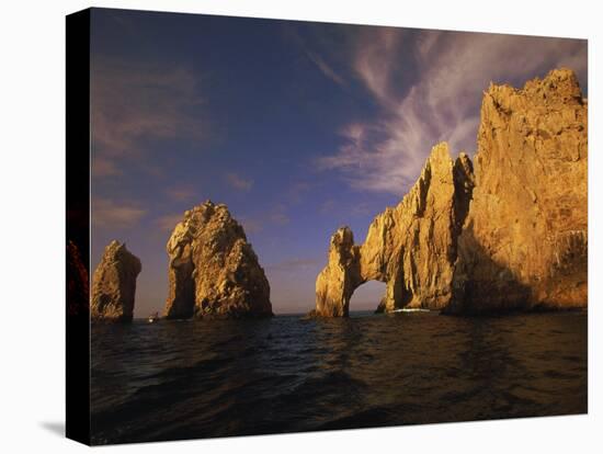 Rock Formations, Cabo San Lucas, Mexico-Walter Bibikow-Premier Image Canvas