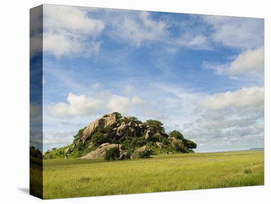 Rock Formations in Serengeti National Park-Bob Krist-Premier Image Canvas