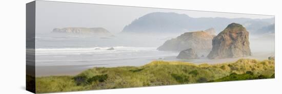 Rock Formations in the Ocean, Oregon Coast, Myers Creek Beach, Pistol River State Park, Oregon, Usa-null-Premier Image Canvas