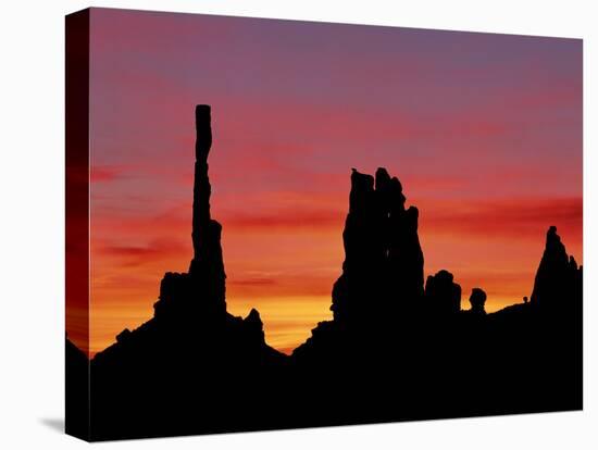 Rock Formations of Monument Valley, Navajo Nation Usa-Jerry Ginsberg-Premier Image Canvas