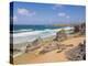 Rock Stacks, Beach and Rugged Coastline at Bedruthan Steps, North Cornwall, England-Neale Clark-Premier Image Canvas