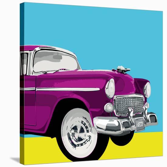 Rockabilly II-Linda Wood-Stretched Canvas