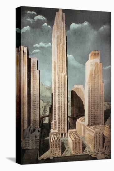 Rockefeller Center-null-Premier Image Canvas