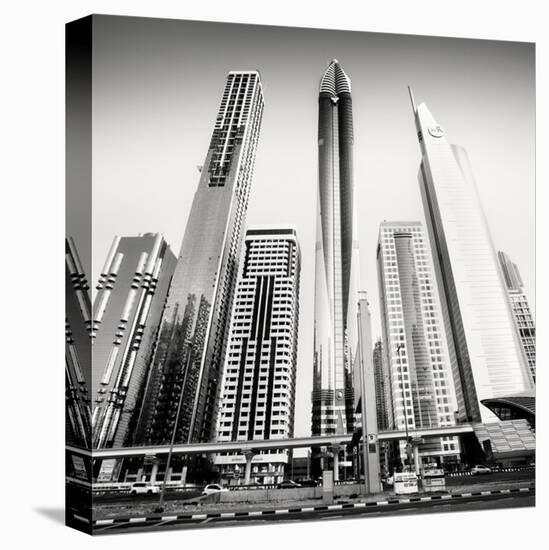 Rockets, Dubai, UAE-Marcin Stawiarz-Stretched Canvas