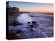 Rocks and Beach at Sunset, La Jolla, San Diego County, California, USA-Richard Cummins-Premier Image Canvas